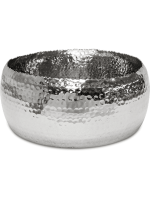 Hoop bowl Polished aluminium 31x13cm